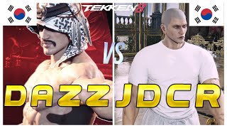 Tekken 8 ▰ JDCR (Rank #1 Dragunov) Vs Dazz (Rank #3 Shaheen) ▰ Ranked Matches