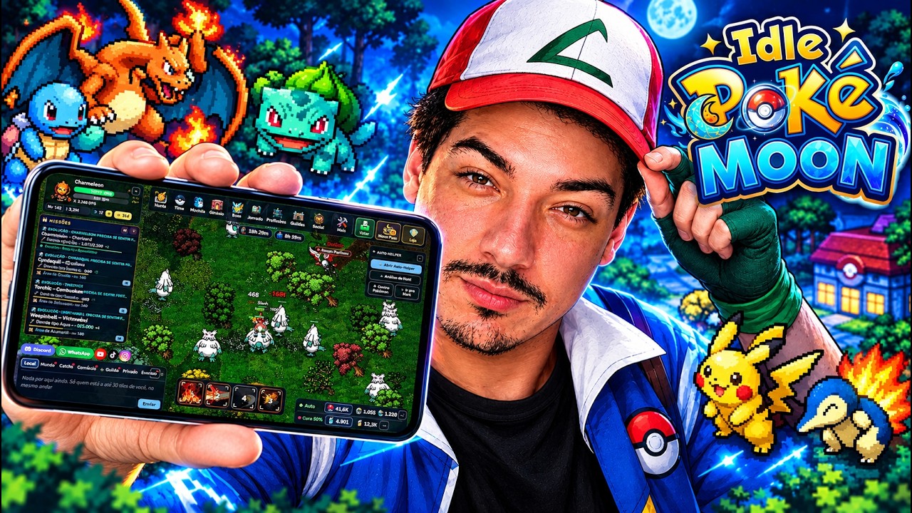 Rysm POKEMOON IDLE: O POKEMON DE NAVEGADOR E CELULAR COM MAIS DE 5.000 ...