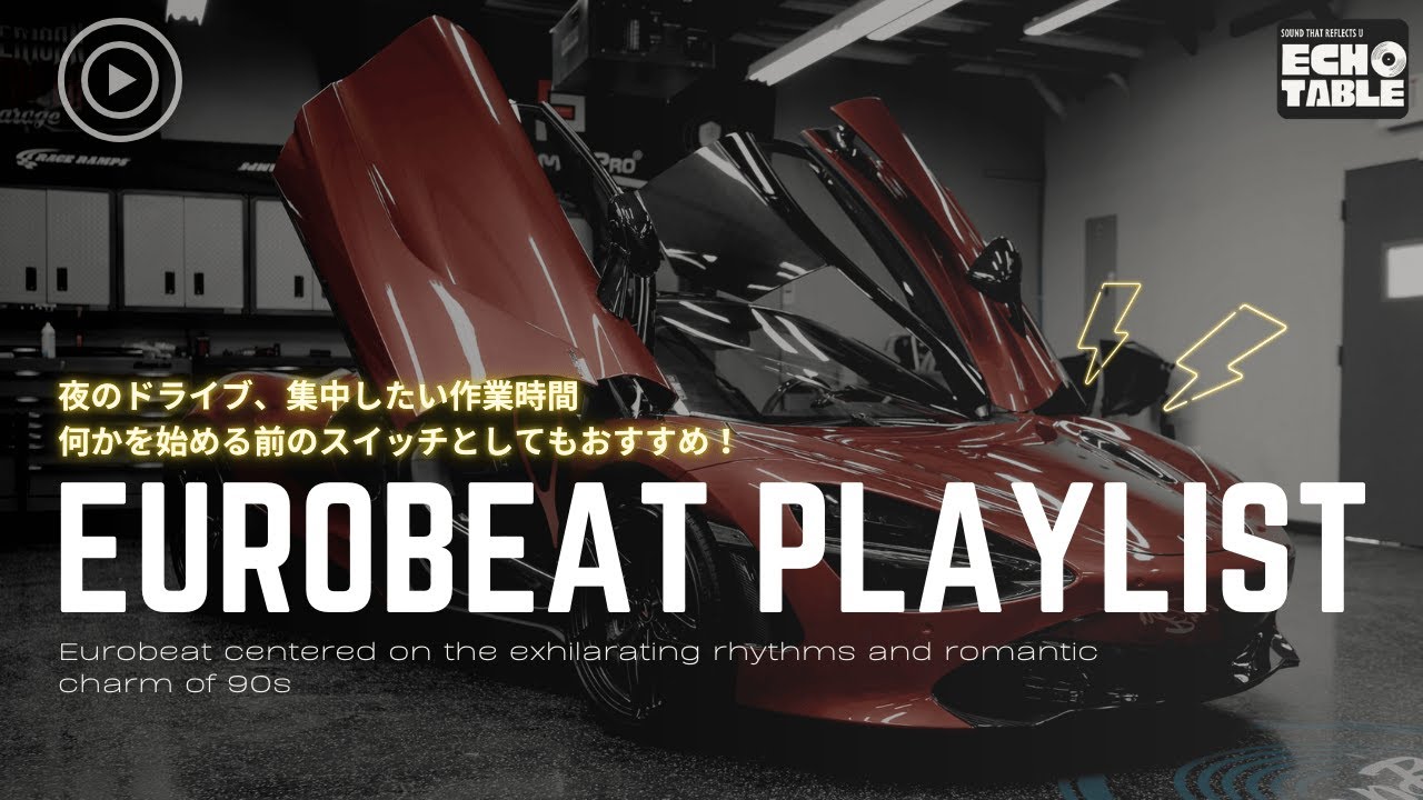 【Eurobeat Playlist】⭐ One Light, One Road｜Night Drive / Racing Mood / 90s × Modern Eurobeat 🎵 AI Song