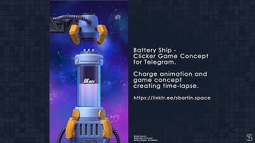 Battery Ship - Clicker Game Concept for Telegram