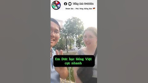 Em người Đức học tiếng Việt cực nhanh #shorts