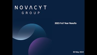 NOVACYT S.A.  Audited financial results for the year ended 31 December 2023