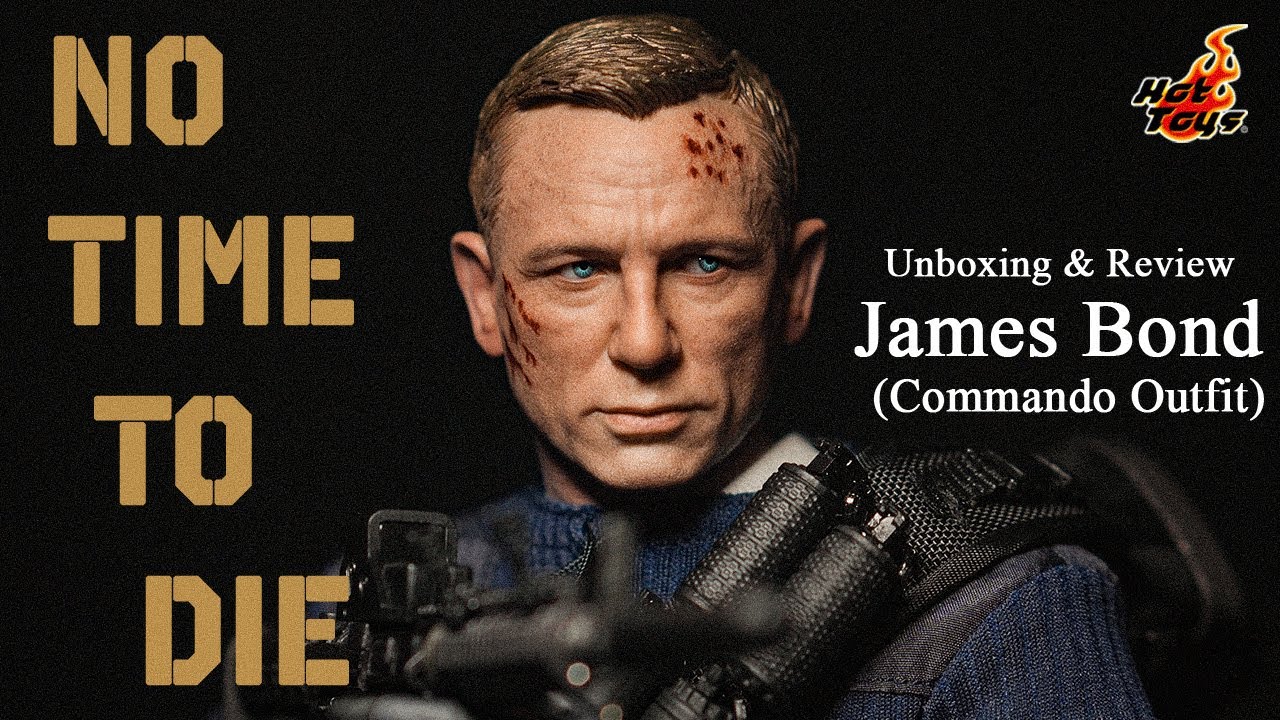 Hot Toys James Bond (Commando Outfit) Unboxing & Review / ホットトイズのジェームズ・ボンド(NTTD版)をレビュー！
