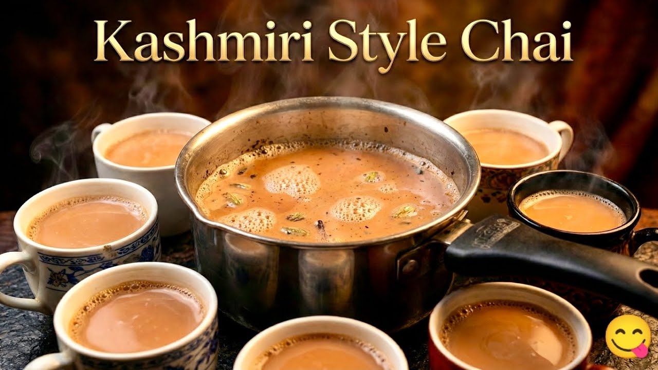 Authentic Kashmiri Style Chai | Pure Village Home Experience | village style home made 