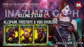Crossfire PH : Defeating 5 Star AllSpark, Frostbite, & Void Overlord on Onslaught Fortress CA ZA4