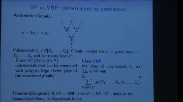 Geometric complexity theory from a combinatorial viewpoint - Greta Panova