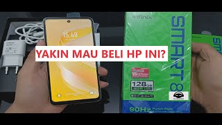 Nonton Dulu Sebelum Beli Infinix Smart 8 X6525 Shiny Gold Ram 4GB Internal 128GB DS REVIEW INDONESIA