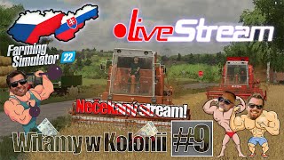 Live stream | Tento stream jsme nečekali ani my 🤔🤣 | Witamy w Kolonii #09 | Farming Simulator 2022