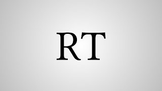 What Does "RT" Stand For?