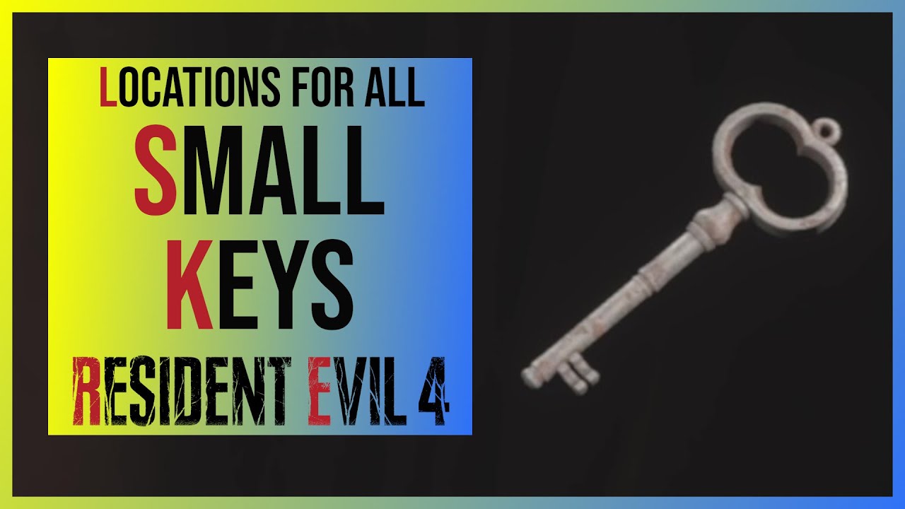 All Resident Evil 4 small keys locations