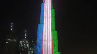 «Burj Khalifa»da O&#39;zbekiston bayrog&#39;i