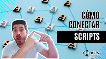 Cómo CONECTAR SCRIPTS en Unity | Cómo usar FUNCIONES y leer VARIABLES de OTRO SCRIPT