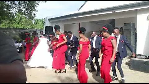 lroythechoreographer dancing Happy again by Winky D at a wedding