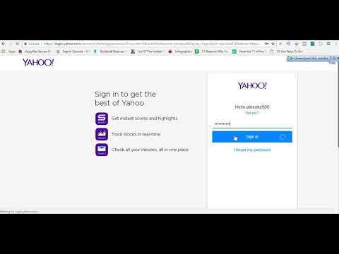 Creating a business email with yahoo small business for yoonla
