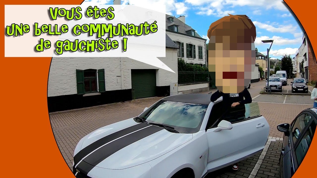 J'ai eu une petite discussion avec Jean-Kevin qui avait tenté de me dépasser dans une zone cyclable