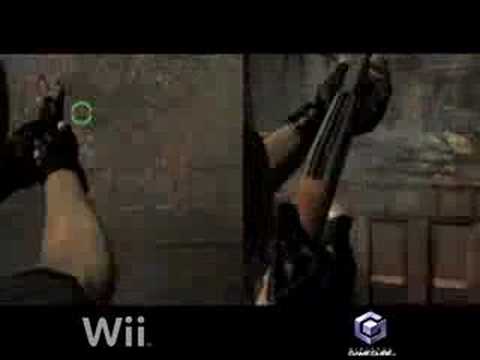 Resident Evil 4 Wii Edition Vs Gamecube Youtube