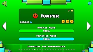 Geometry Dash-Level #7(Jumper) All Coins