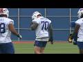 Austin Corbett and Alec Anderson compete for left guard spot on the Bills