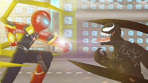 Spider-man VS Venom Stick Nodes Animation | Spider man no way home