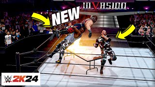 WWE 2K24 150+ INSANE new moves in the game (including DLC)