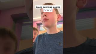 bro is drinking coems💀💀 #fy #funny #fypシ #shorts #viral #coems #shortsfeeds #lol #trending #trend