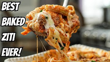 How To Make Gourmet Restaurant Quality Baked Ziti