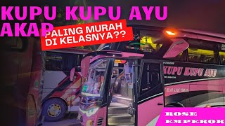 BUS NYAMAN DAN MURAH MENUJU WONOSOBO ⁉️trip report kupu kupu ayu ROSE EMPEROR..