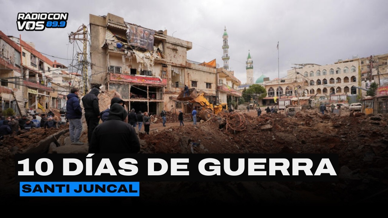 ¿Cómo sigue la situación en MEDIO ORIENTE? | SANTI JUNCAL con BERCOVICH