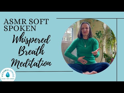 ASMR 💞 Whispered Breath Meditation 💞 Equal Ratio Breathing for Calm and Sleep 💞