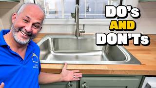 How to Install a Dropin Sink (Do’s and Dont’s)