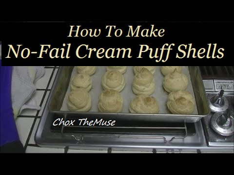 Cream Puff Shells! Easy No-Fail Choux Pastry