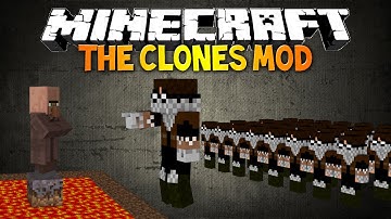 Minecraft: CLONES MOD! - Make your own clone army! (My People mod spotlight)