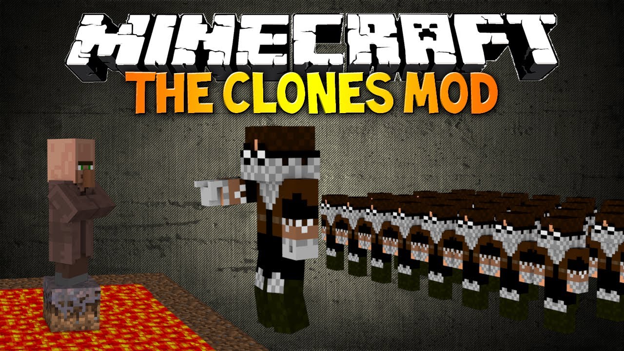 Minecraft: CLONES MOD! - Make your own clone army! (My ...