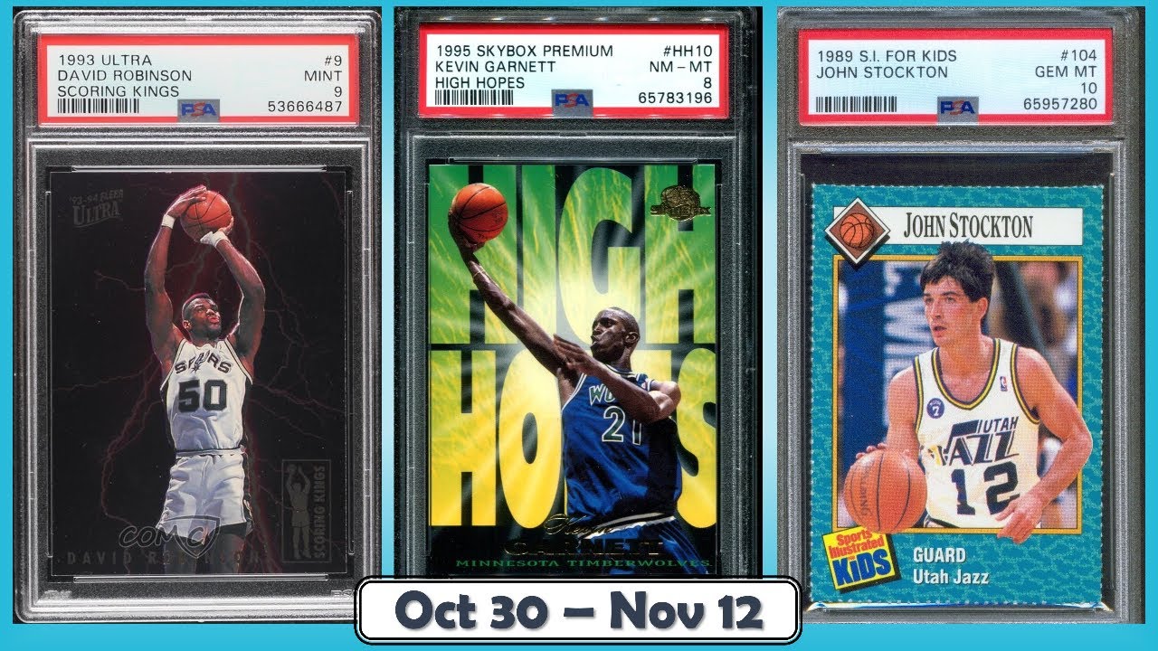 TOP 10 Highest Selling Basketball Cards from the Junk Wax Era on eBay No MJ/Shaq |Oct 30-Nov 12 Ep13