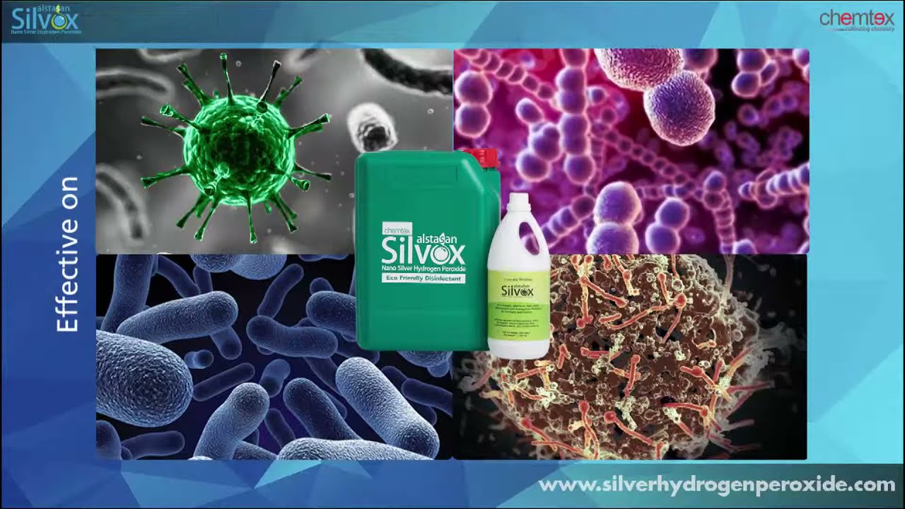 Chemtex Alstasan Silvox - Silver Hydrogen Peroxide Air Sanitizer - Chemtex Speciality Limited