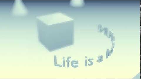 Blender and animation nodes test / type in effect