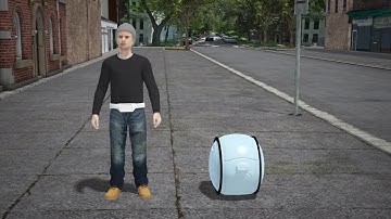 Vespa designs cargo robot that can follow you around