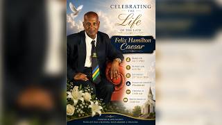 Felix Hamilton Caesar - Funeral Service