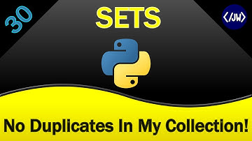 Learn about collections of unique elements in #Python using sets | #learnpython #pythontutorial