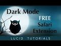 How to Enable Dark Mode for Websites - Free Safari Extension