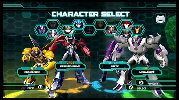 Transformers Prime The Game Wii U Multiplayer Energon Match part 2