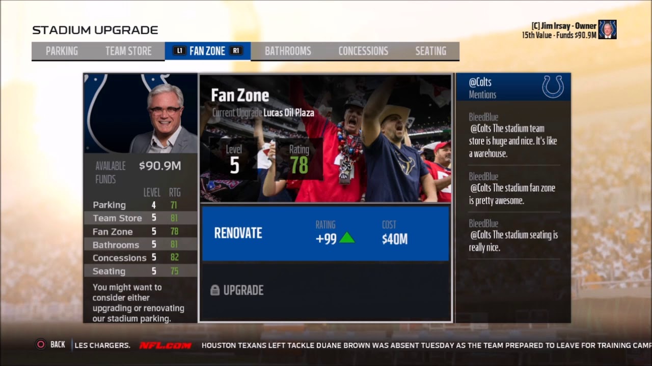 Madden 18 - Owner Mode CFM - Where Is The Detail?
