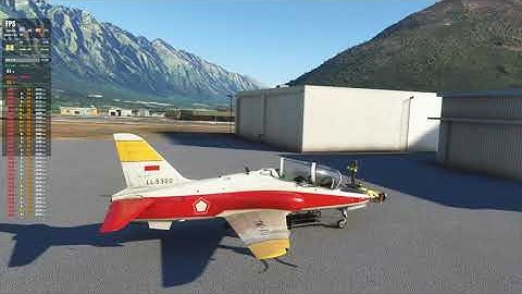 MSFS | Hawk T1/A | Cold Dark Start | Day Night | Just Flight | FPS