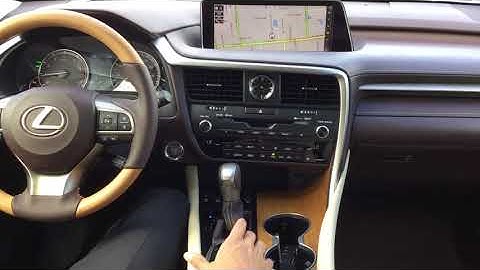 HOW TO CHANGE THE CLOCK 2016 – 2018 RX350