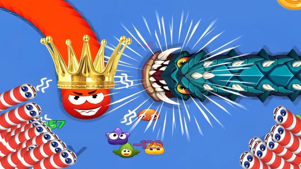 worme zone io my beast gaMEPLY  MNOBAIL WORME ZONE GAME PLY