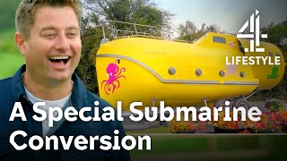 Turning A Lifeboat Into An INCREDIBLE Submarine! | George Clarke's Amazing Spaces | Channel 4