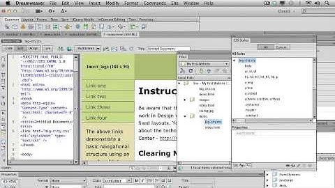 Adobe CS6 Design Web Workflow 2012 Creating a Web Site in Dreamweaver 05  Working with Templates and