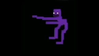 Pixel Purple Guy Dancing To 8 Bit Music | Пиксельный Фиолетовый Человек Танцует Под 8-битную Музыку