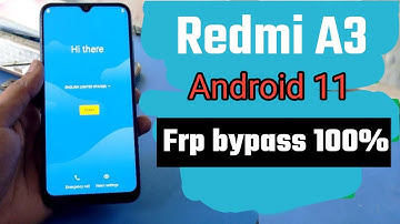 Redmi Mi A3 FRP Bypass Android 11 2022 | Mi A3 FRP (Google Account) Bypass | Xiaomi Mi A3 FRP Bypass