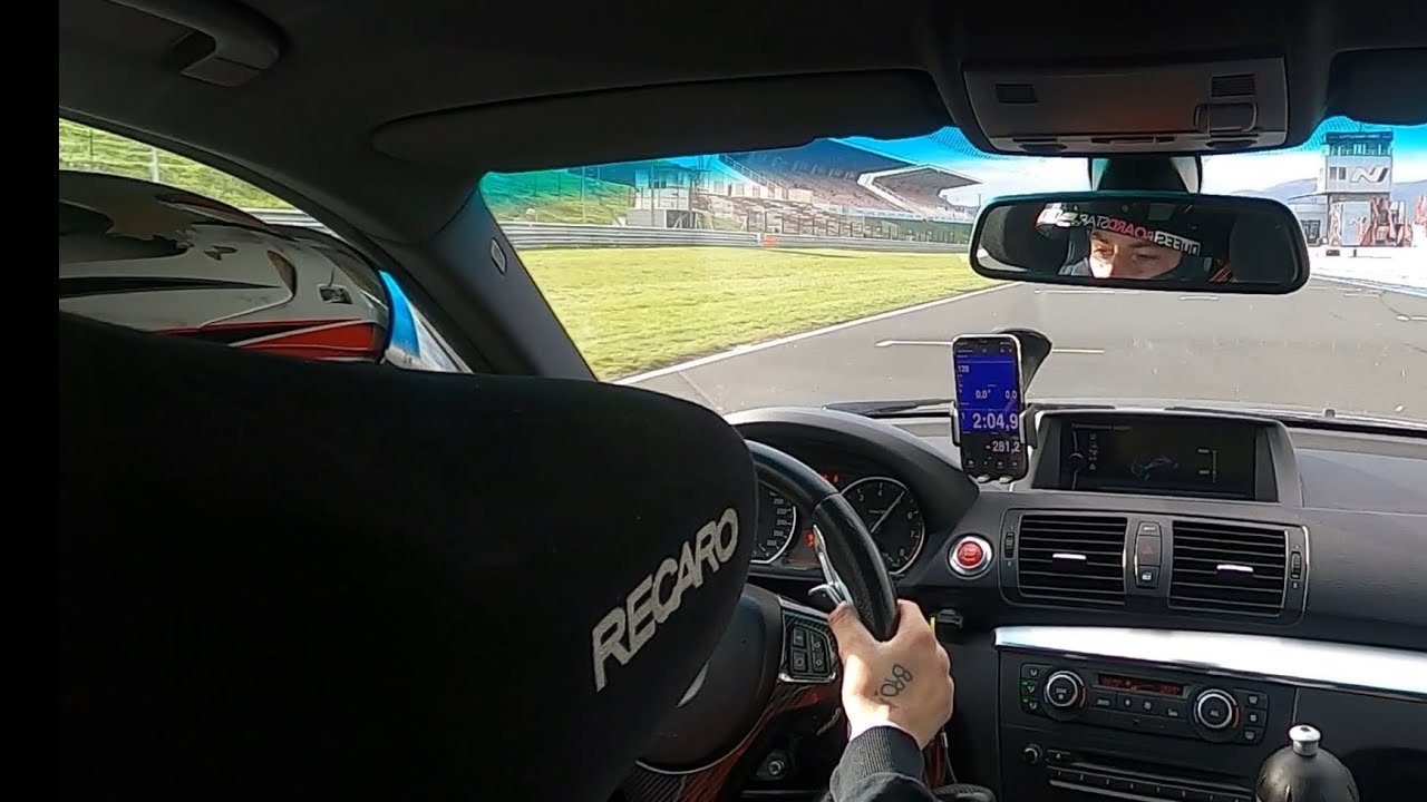 First time at Autodrom Most. Bmw 135i